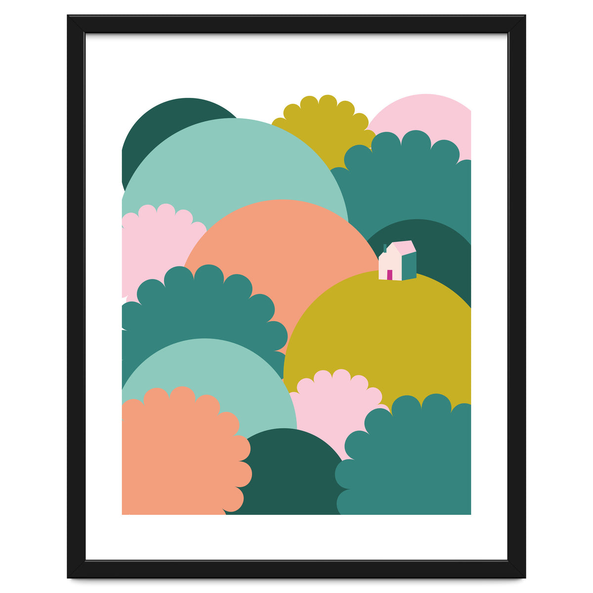 Mediterranean Landscape Colour1 Rgb