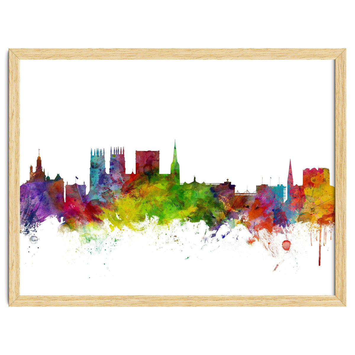 York England Skyline