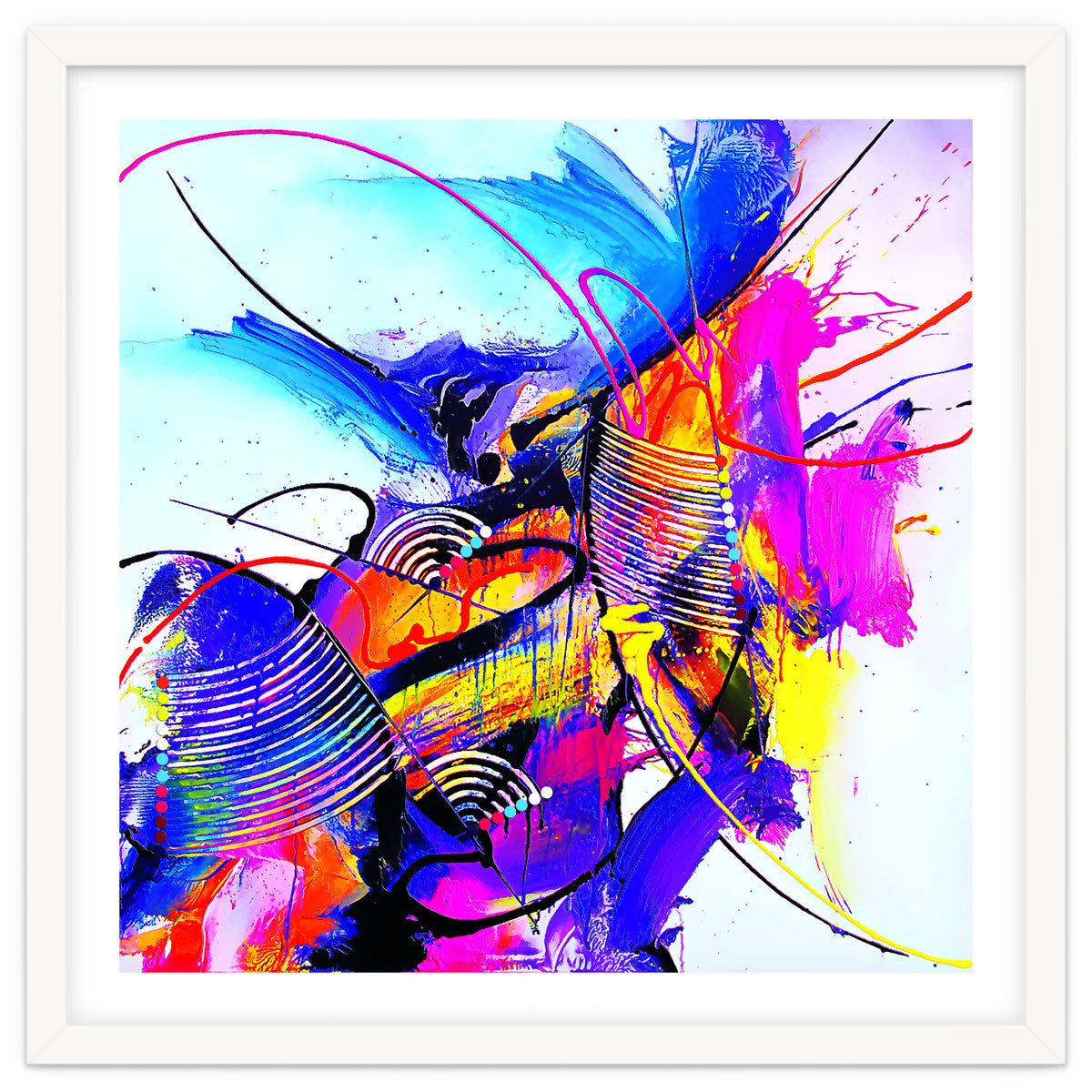 Abstract Art Britto - Qb293