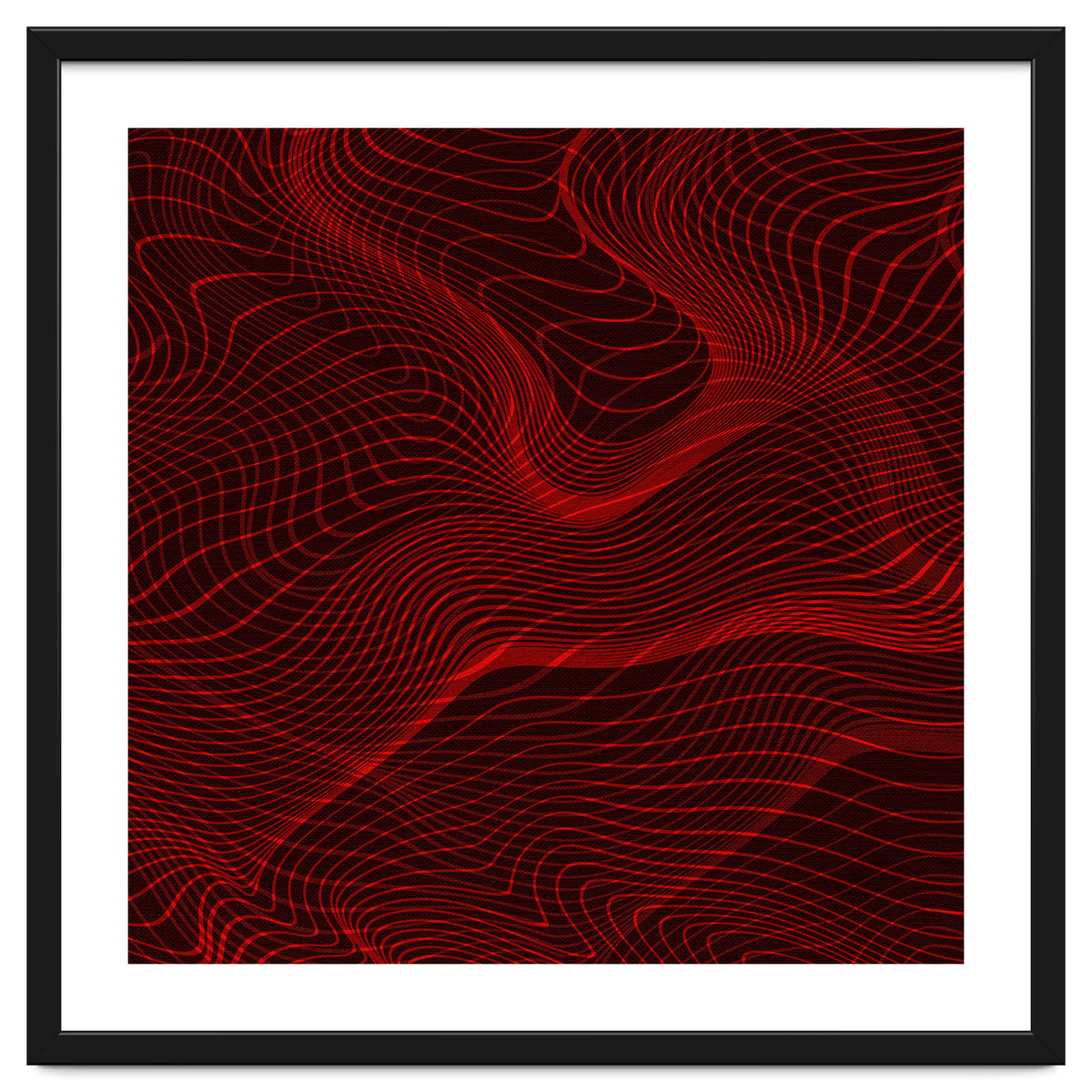 Waves Red