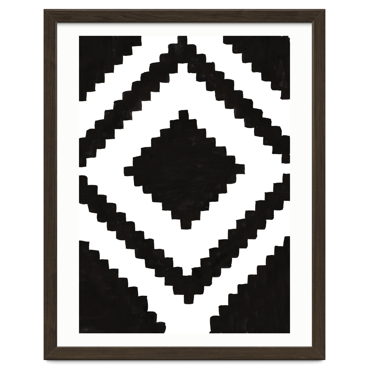 Patterns Aztec Black