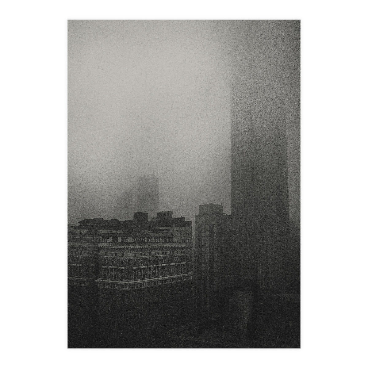 Manhattan Blur  (Print Only)