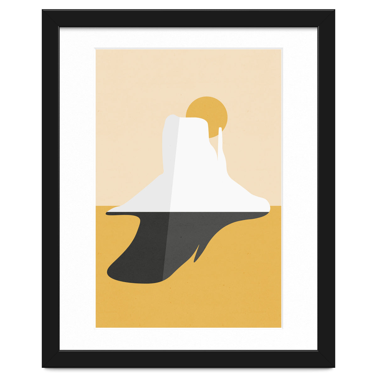 Abstract Mesa - Golden Desert