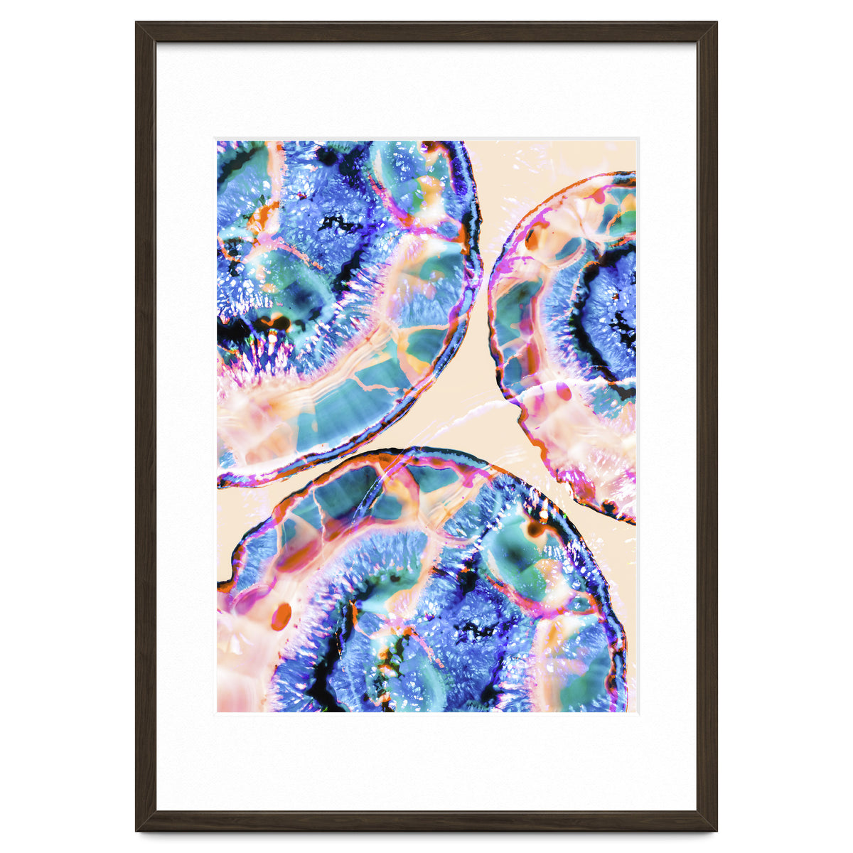 Abstract Agate Painting