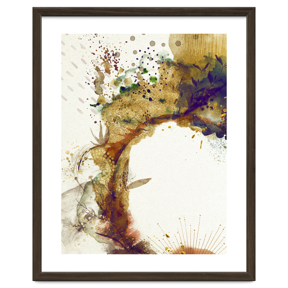 Abstract Floral - Autumn Winds