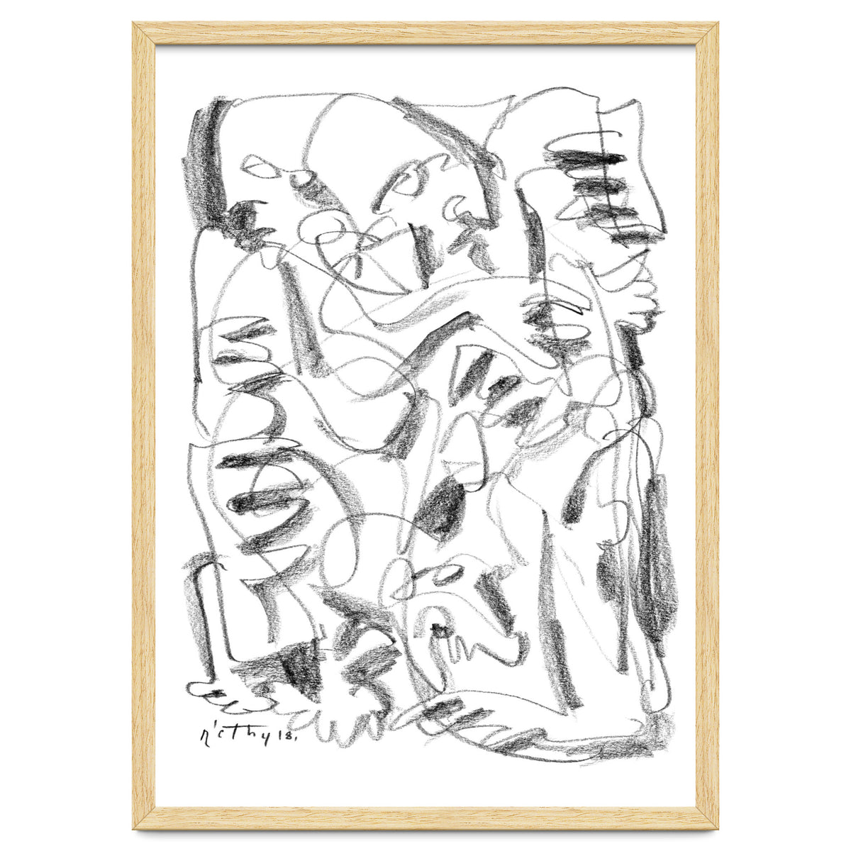 Out of the Shadows - b&w