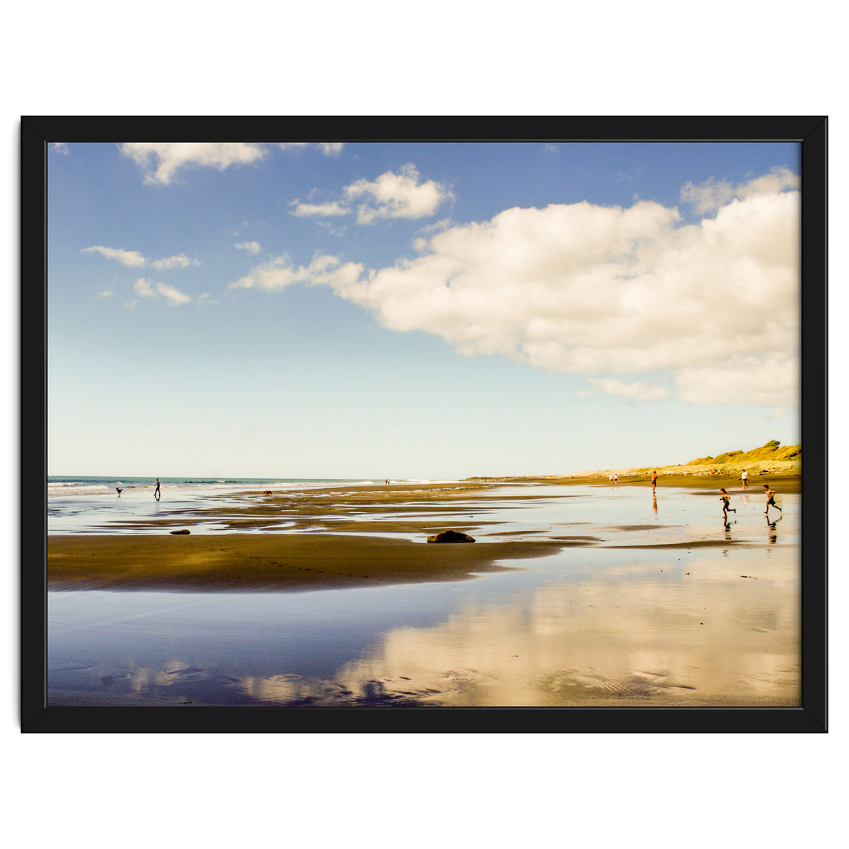 Beach in New Plymouth, New Zealand