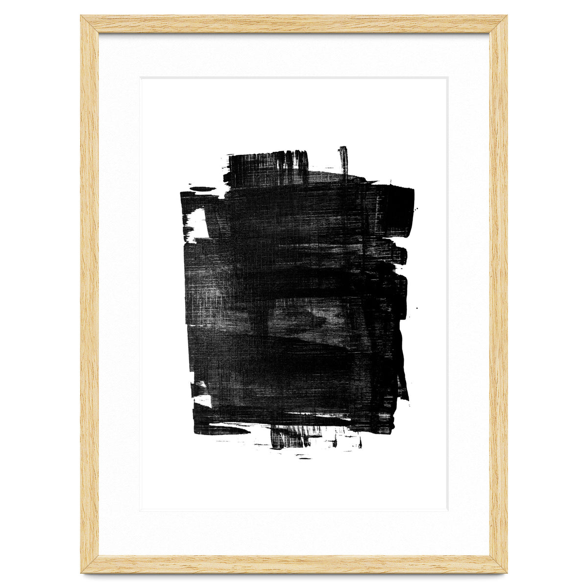 Minimalist Textured Brushstroke Art #1