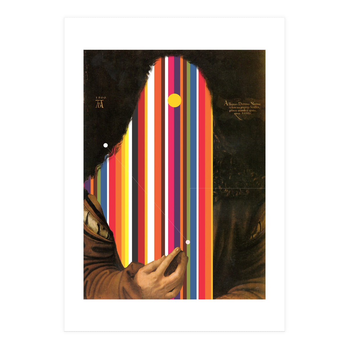 Dürer In Stripes (Print Only)