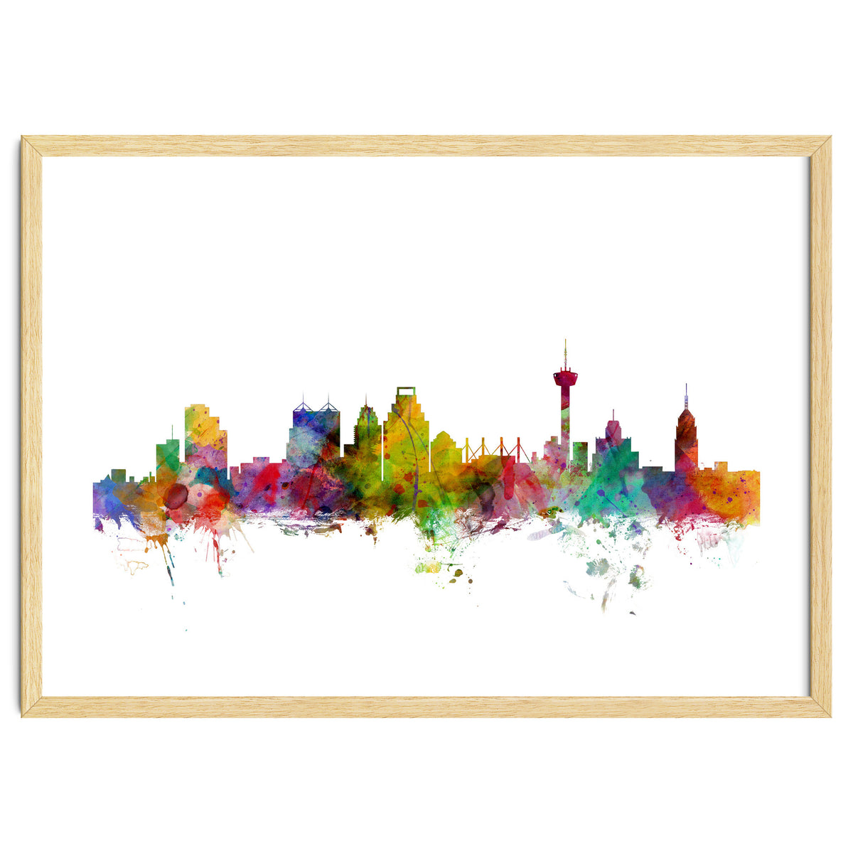 San Antonio Texas Skyline
