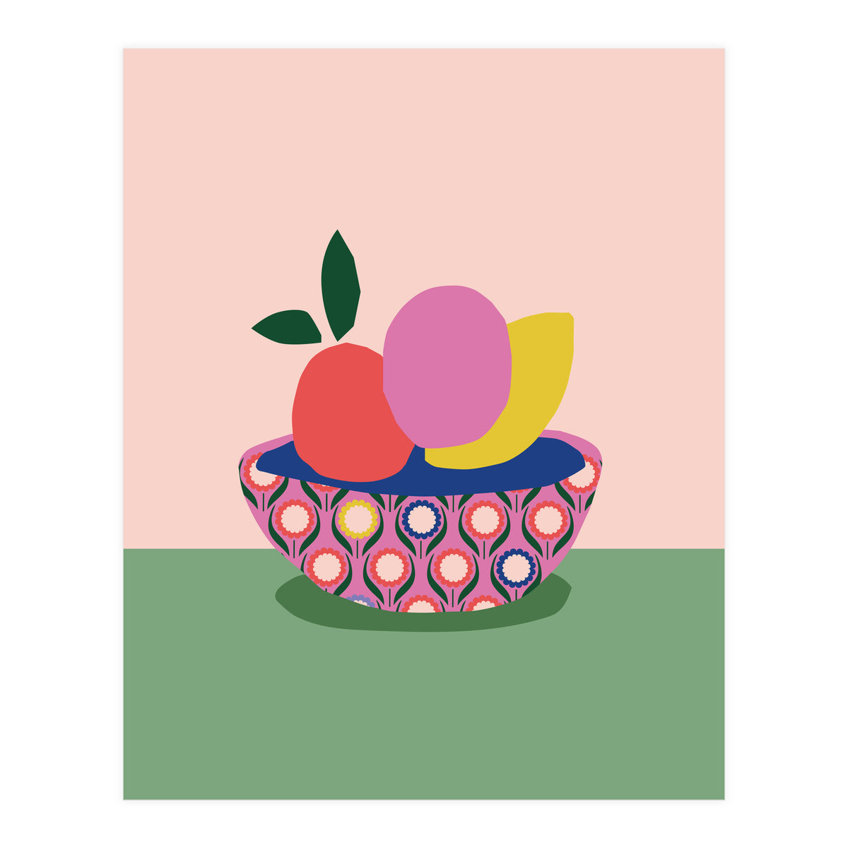 Fruits In Basket 4 Rgb  (Print Only)
