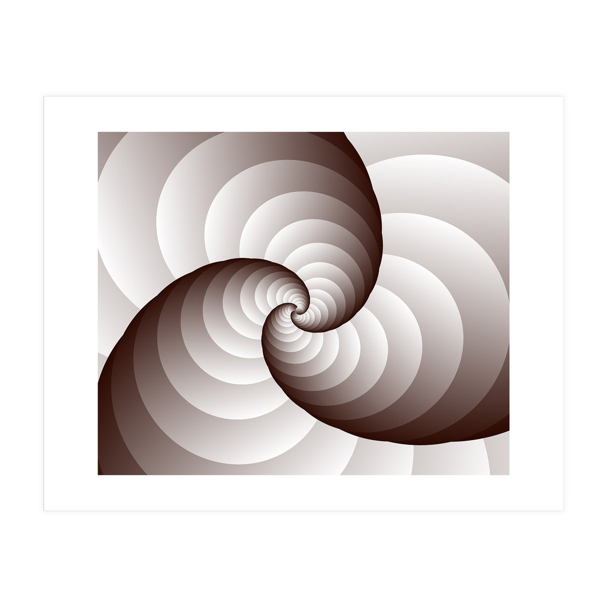 Spiral Pattern Art (Print Only)