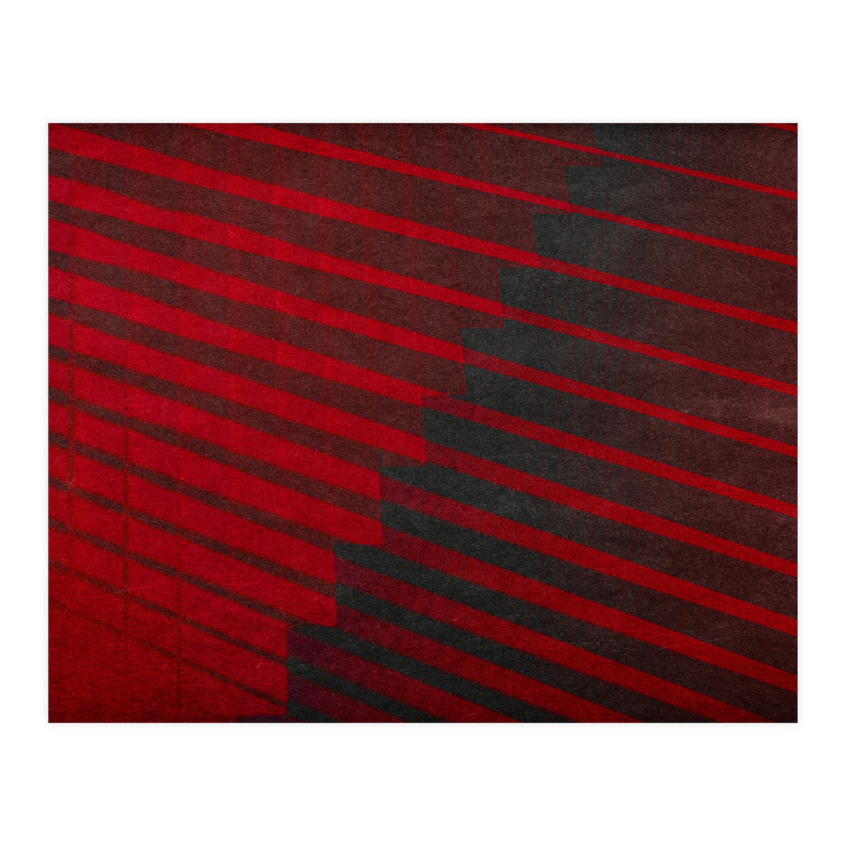 Rojo Y Gris 1 (Print Only)