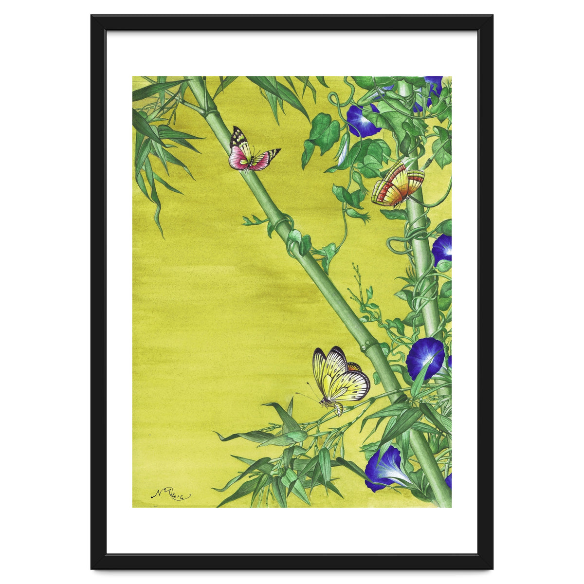 Butterflies & Bamboo