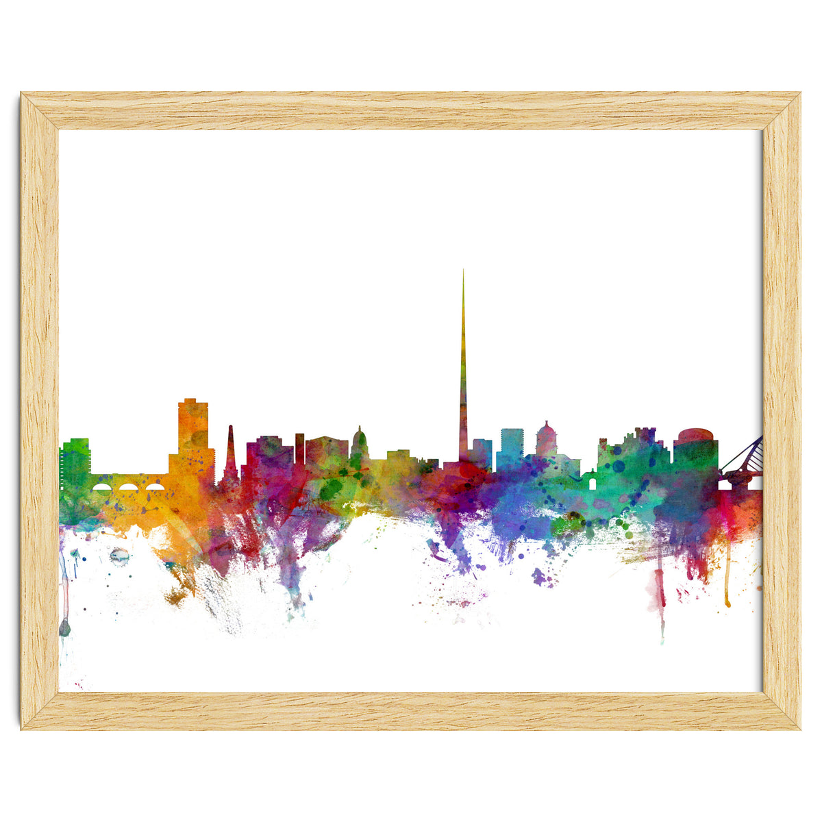 Dublin Ireland Skyline