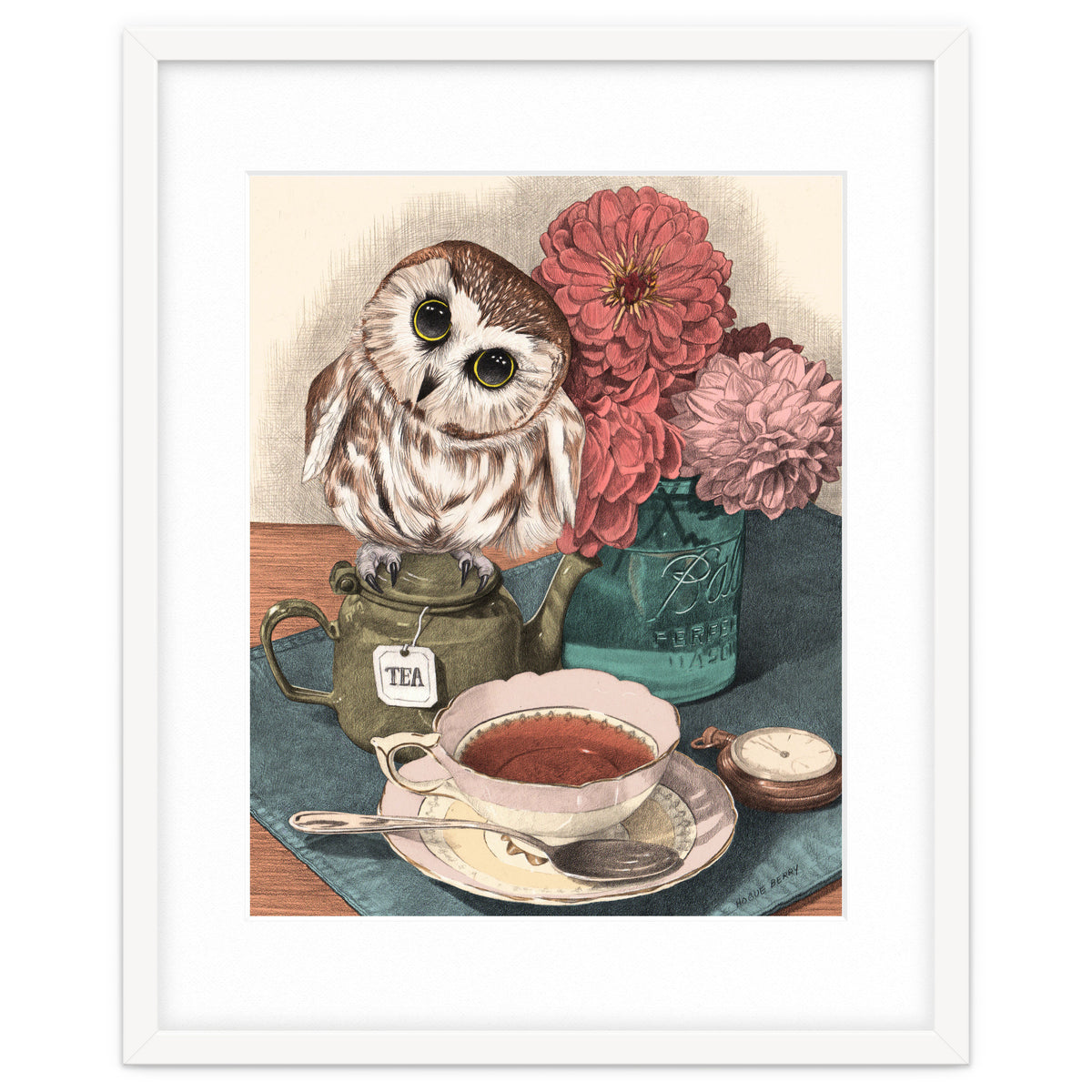 Sweet Little Tea Owl