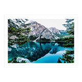 Mountain and lake (Print Only) thumbnail