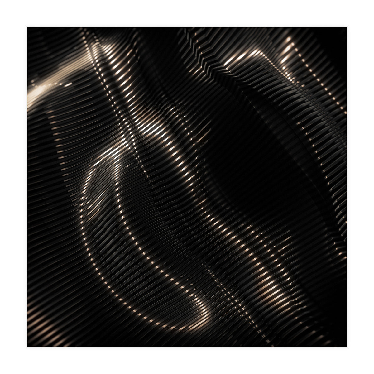 Black Steel Abstraction (Print Only)