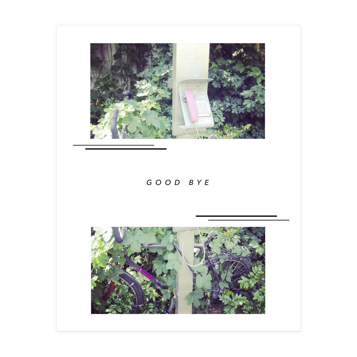 GOOD BYE (Print Only)