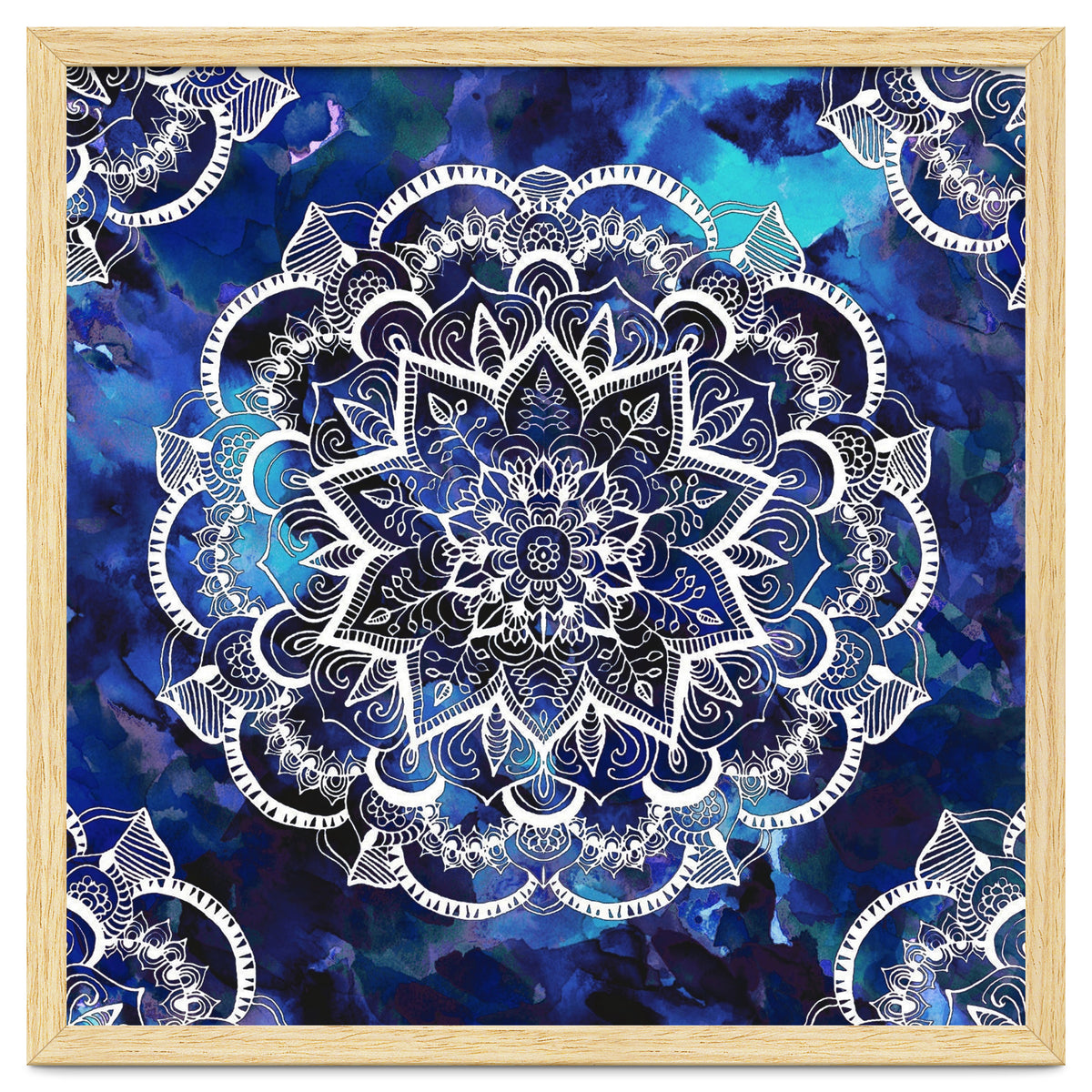 Queen Starring of Mandalas Navy