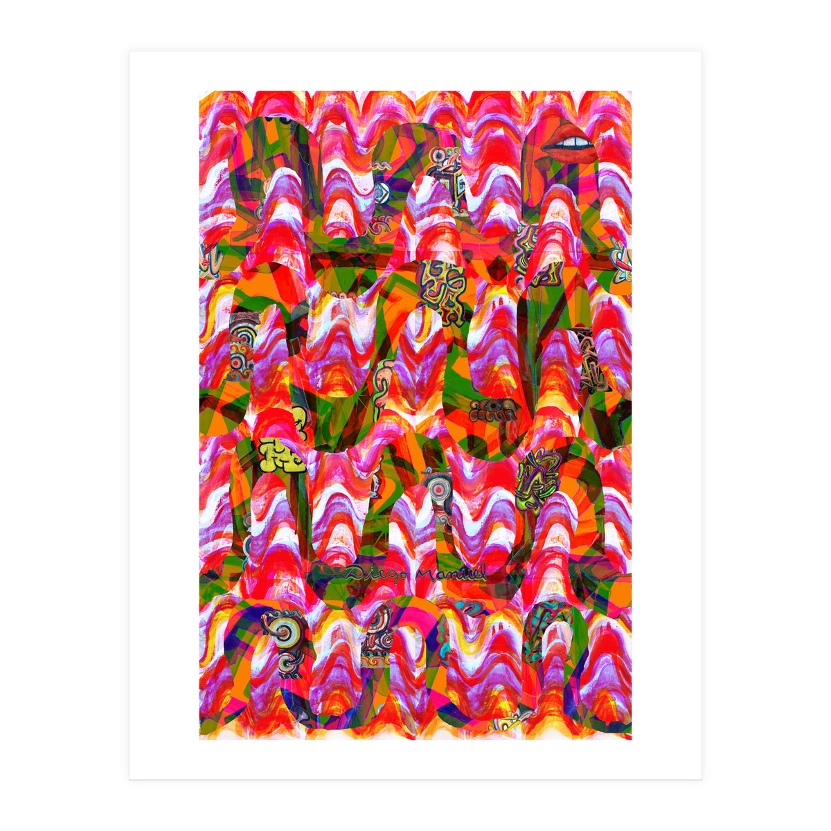 Pop Abstract 14 (Print Only)