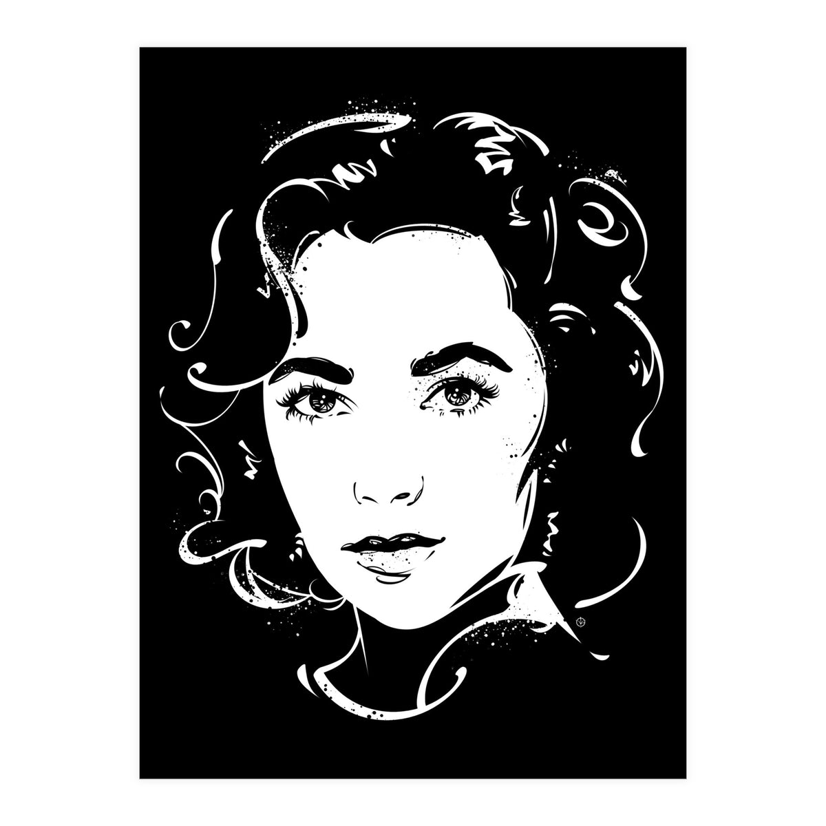 Elizabeth Taylor (Print Only)