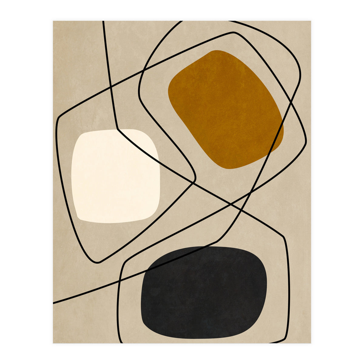 ORGANIC SHAPES - TN01 (Print Only)