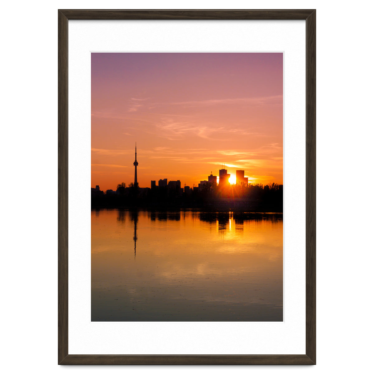 Leslie Street Spit Toronto Canada Sunset