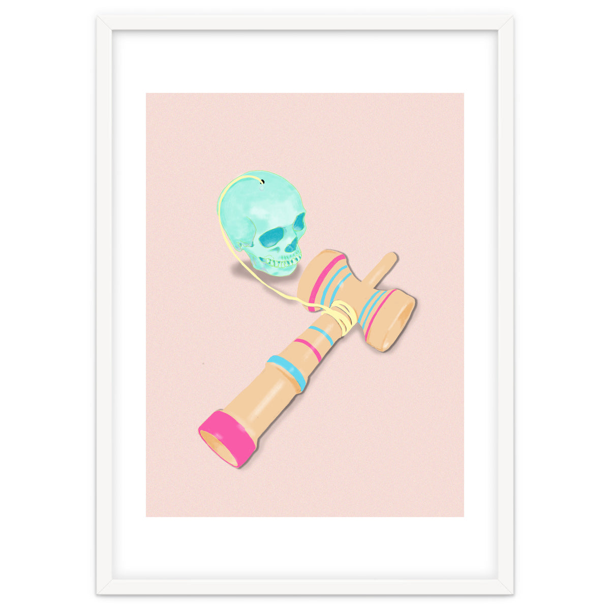Skull kendama