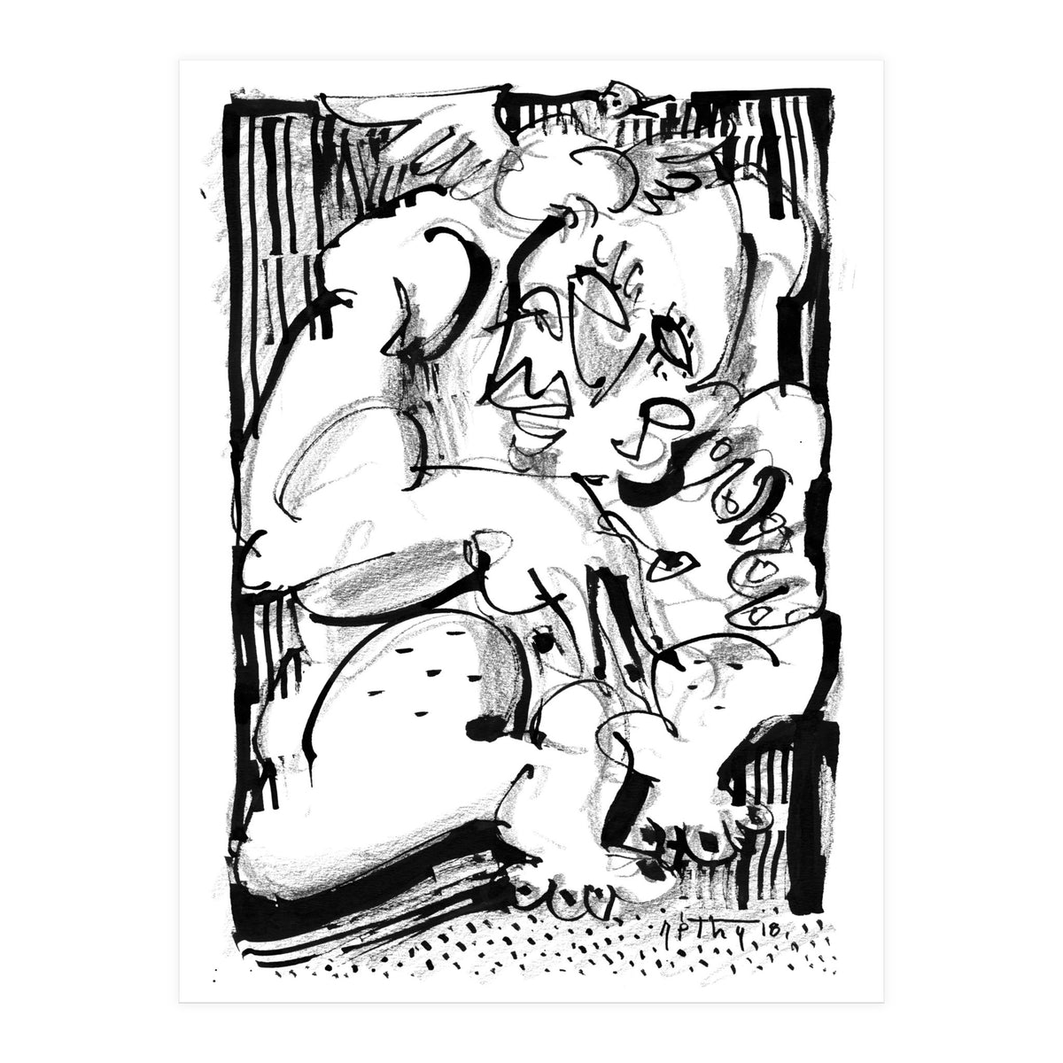 Prisoners - b&w (Print Only)