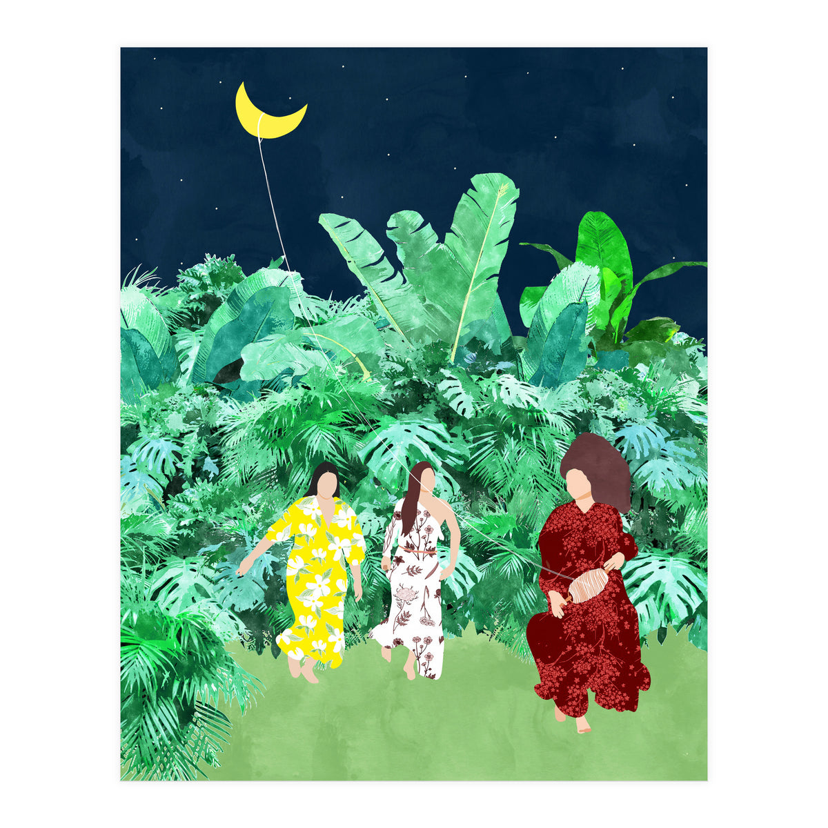 The Moon Kite (Print Only)