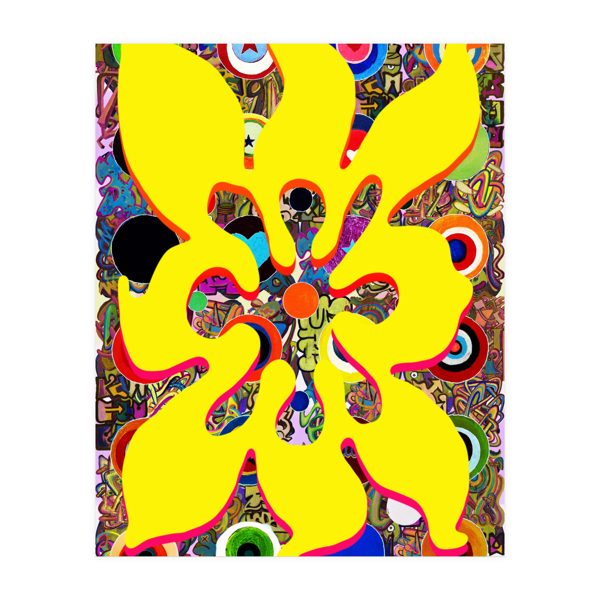 Fuego Y Graffiti 83 (Print Only)