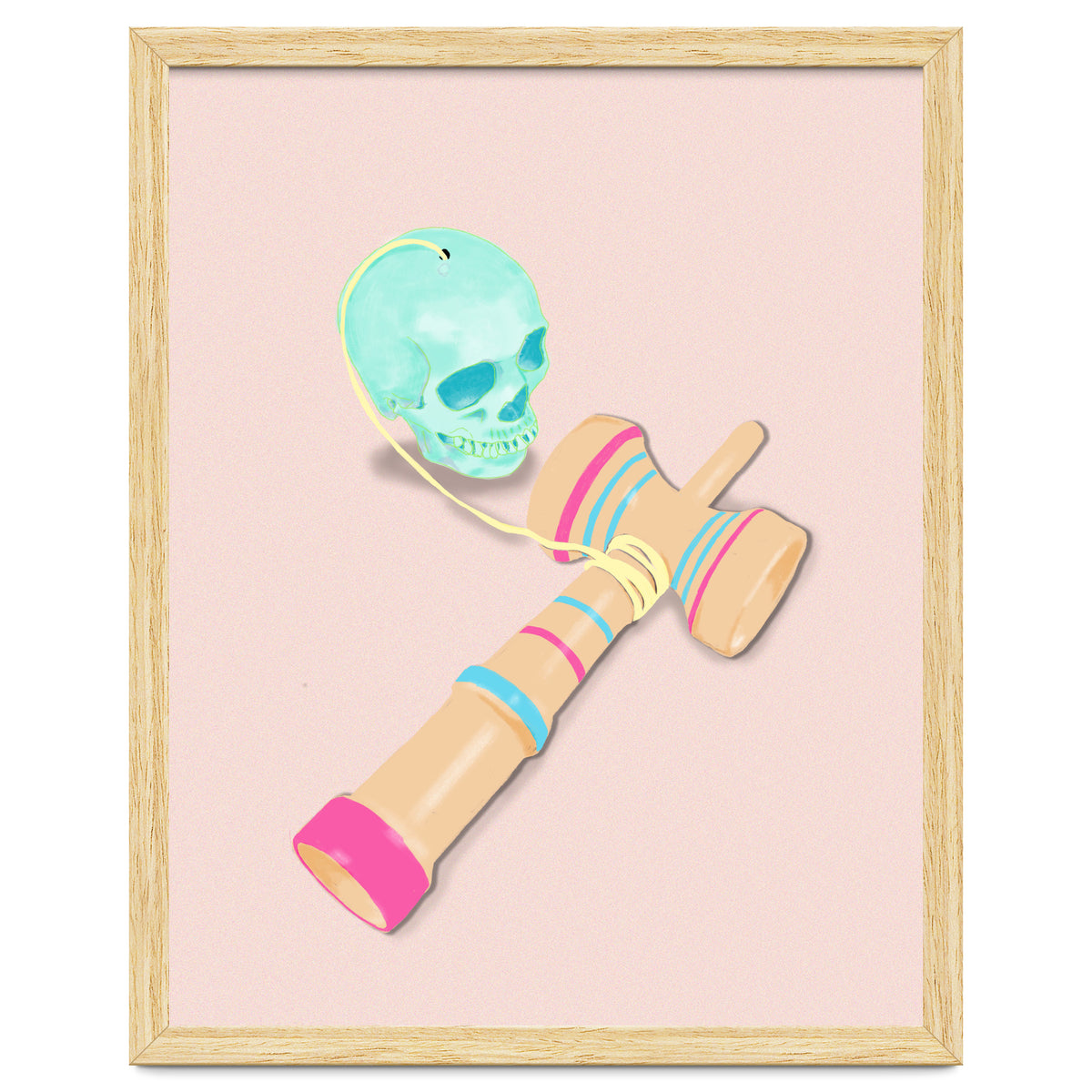 Skull kendama