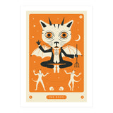 TAROT CARD CAT: THE DEVIL (Print Only) thumbnail