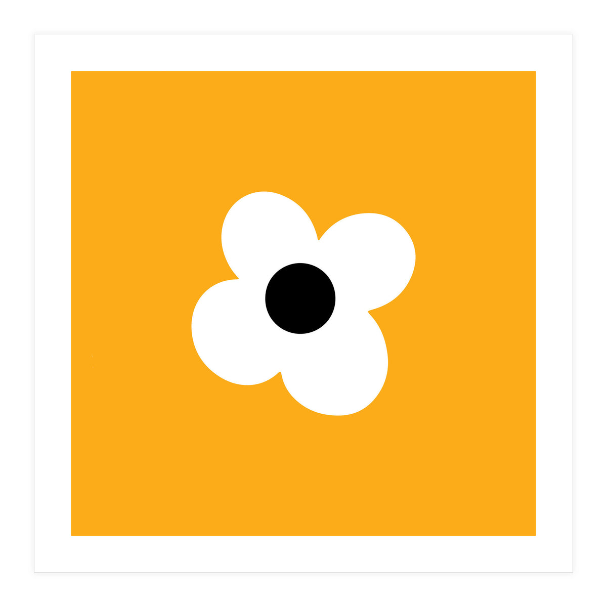 Max Folk Daisy Yellow  (Print Only)