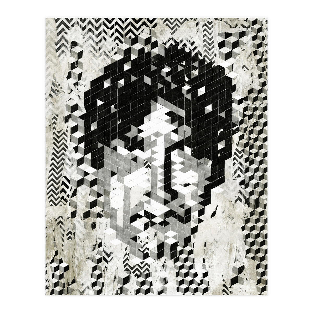 Cube Head (Print Only)