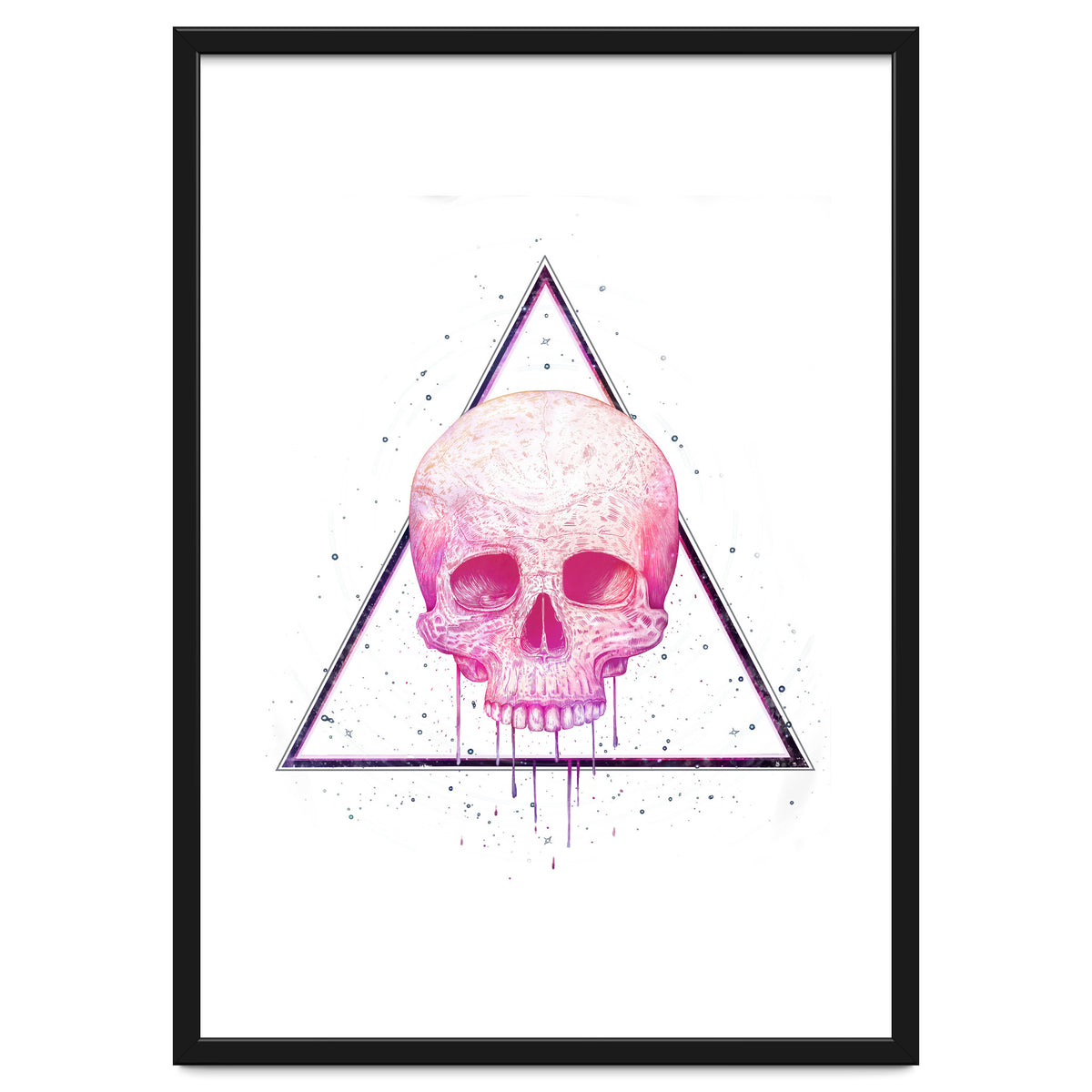 Skull In Triangle