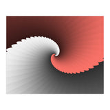 Living Coral Spiral Wings (Print Only) thumbnail