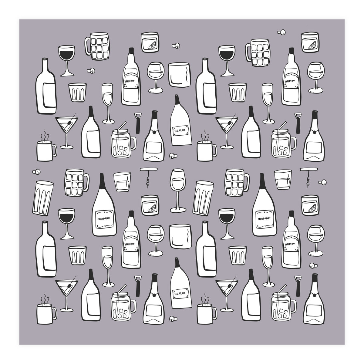 Wine and Beer (Print Only)