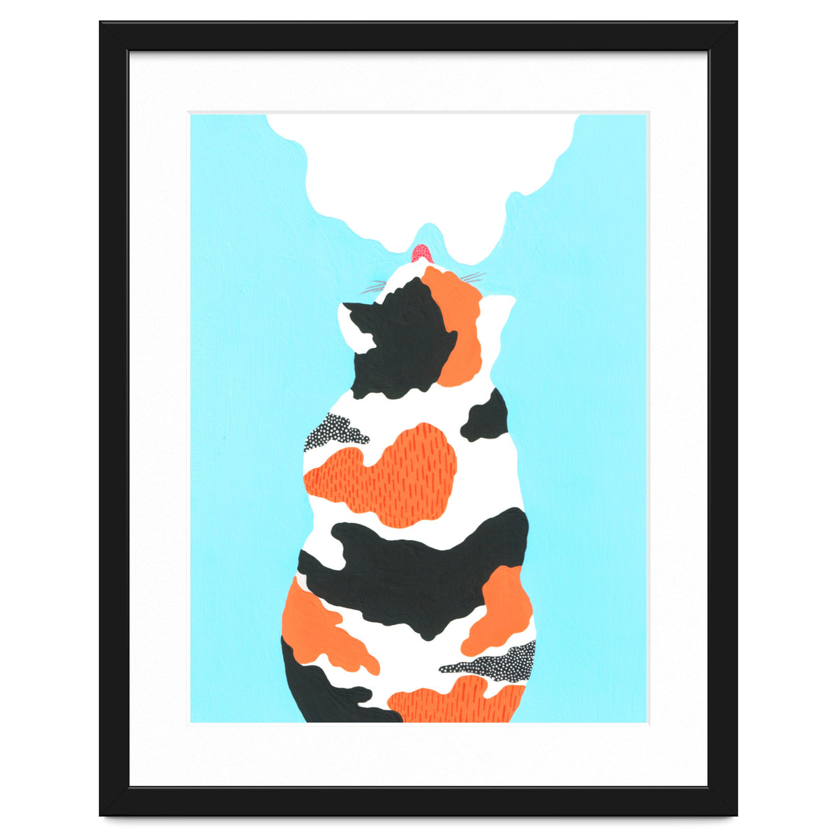 Tri Colored Calico Cat