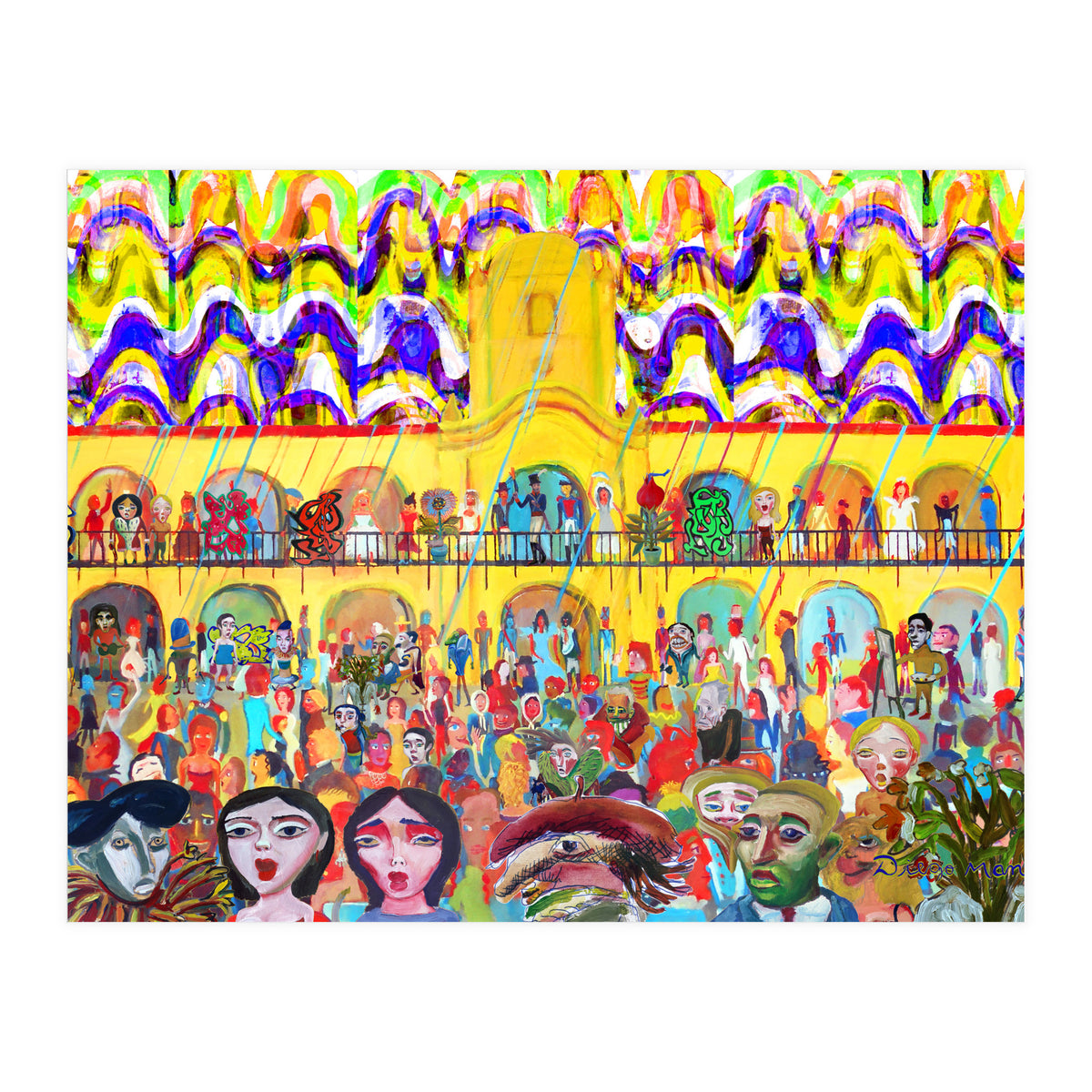 25 De Mayo Pop Digital 1 (Print Only)