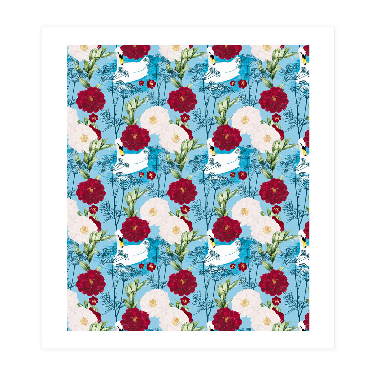 Swan Pond (Print Only)