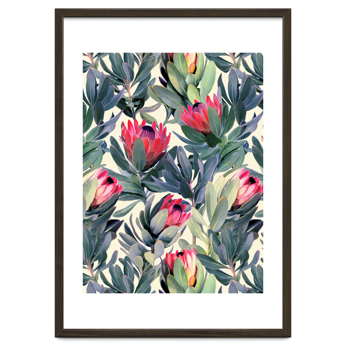 Painted Protea Pattern