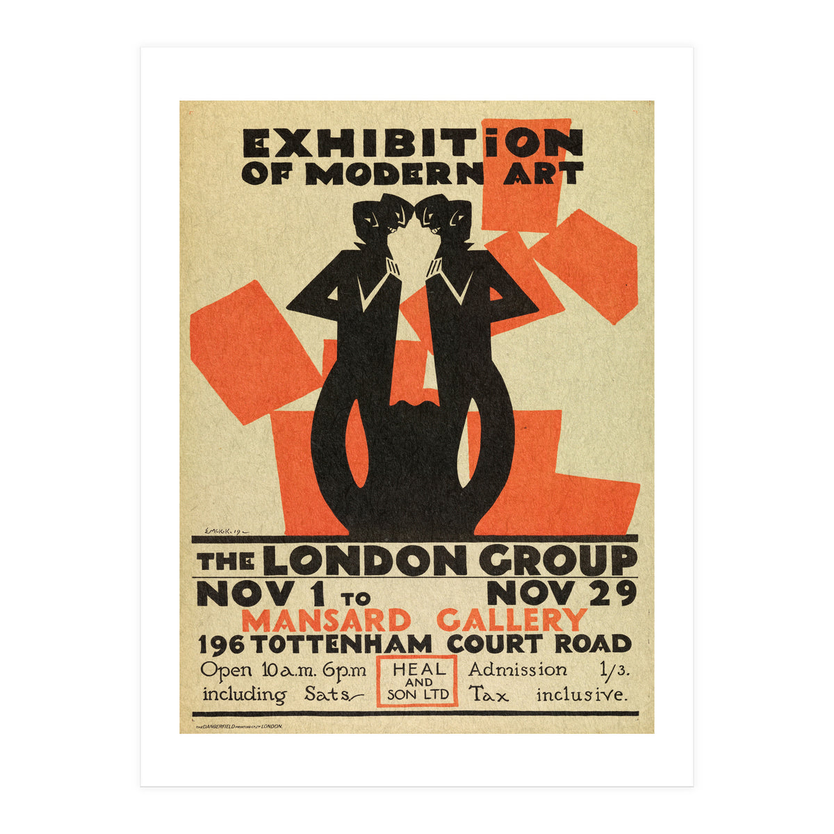 The London Group, Modern Art Exhibition (Print Only)