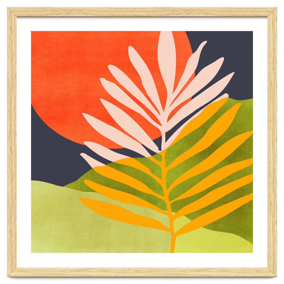 Maximal Sunset Scene