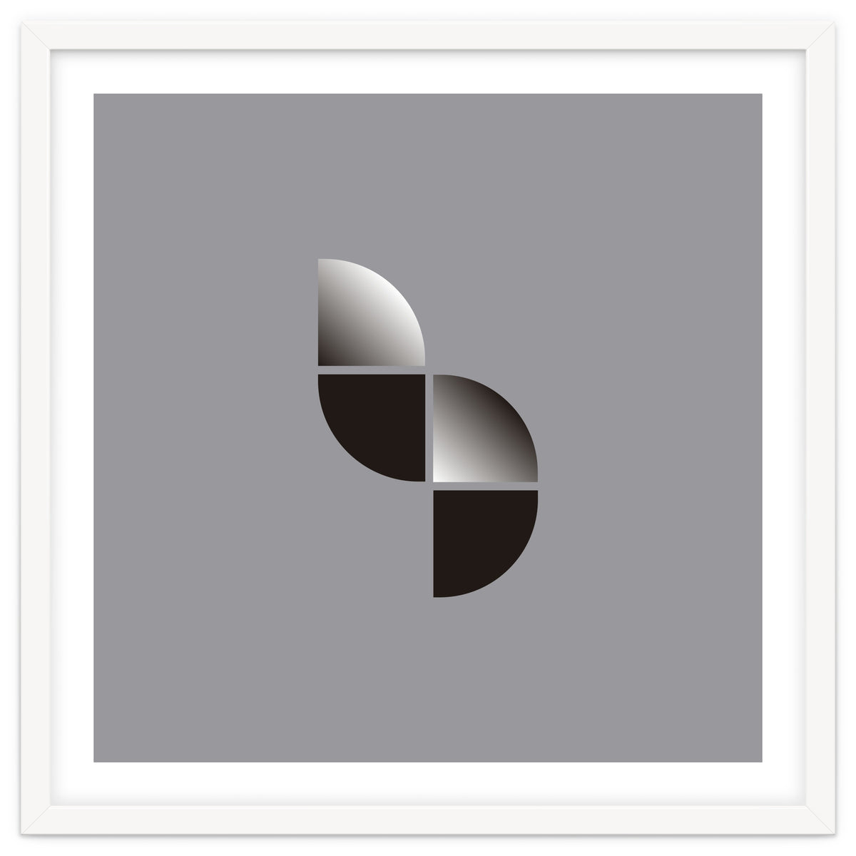 Abstract modern BW32