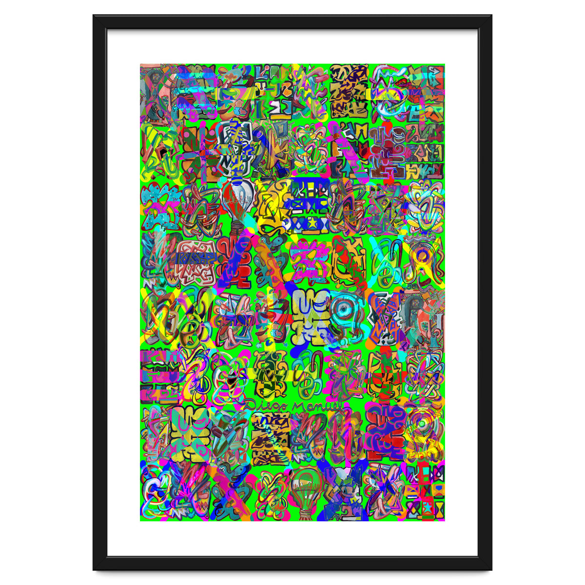 Graffitis 2021 Tapiz 107