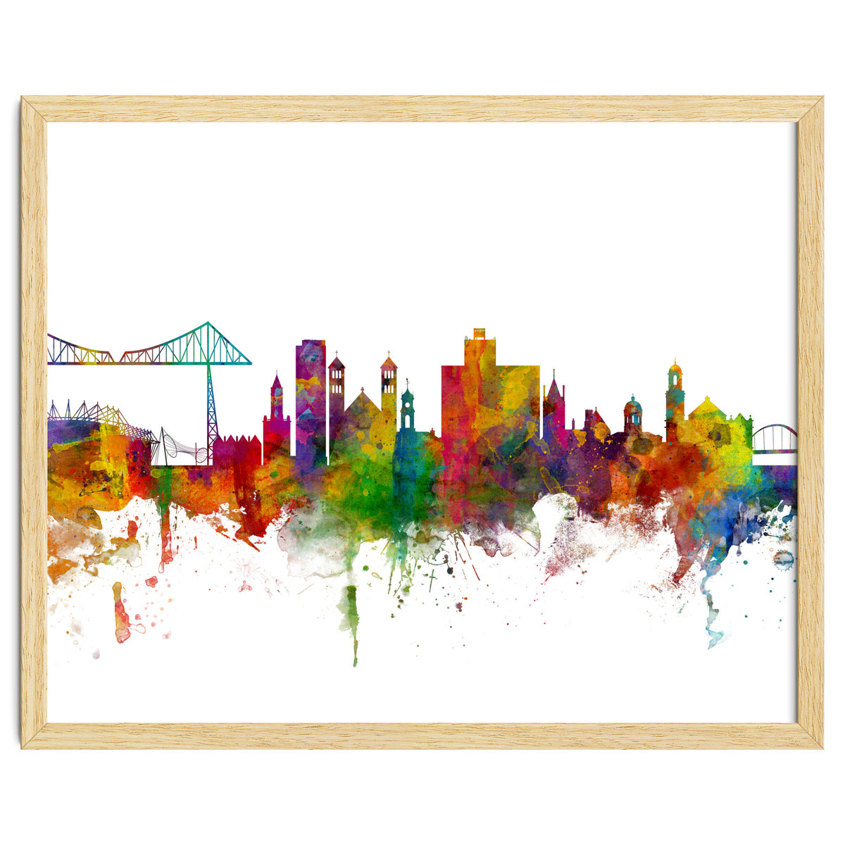 Middlesbrough England Skyline