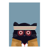 Doozal Cat Tenenbaum (Print Only) thumbnail