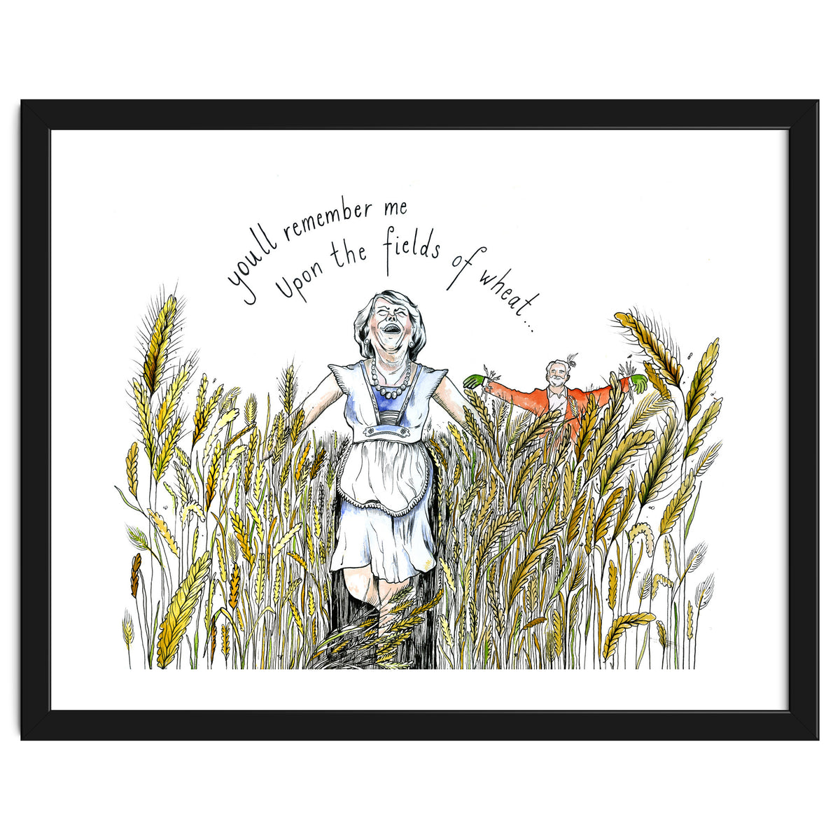 Upon The Fields Of Wheat